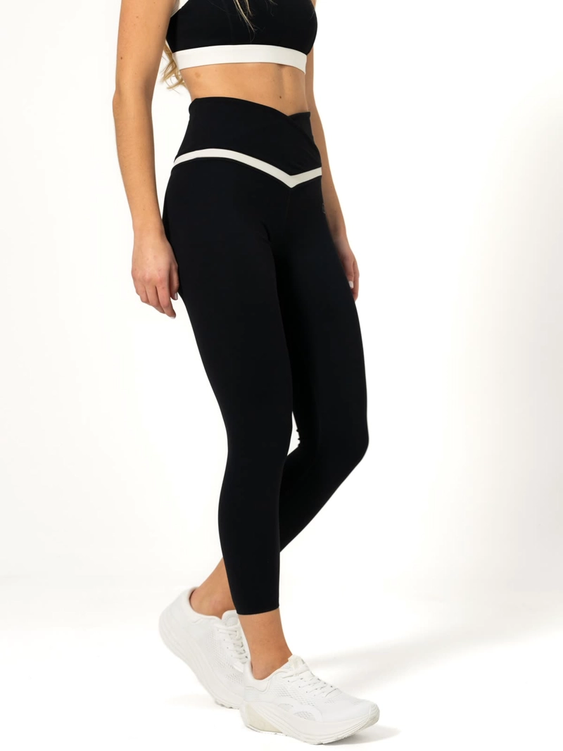 CALZA ANKLE BIANCA ALOE NEGRA MUJER BSOUL - 2