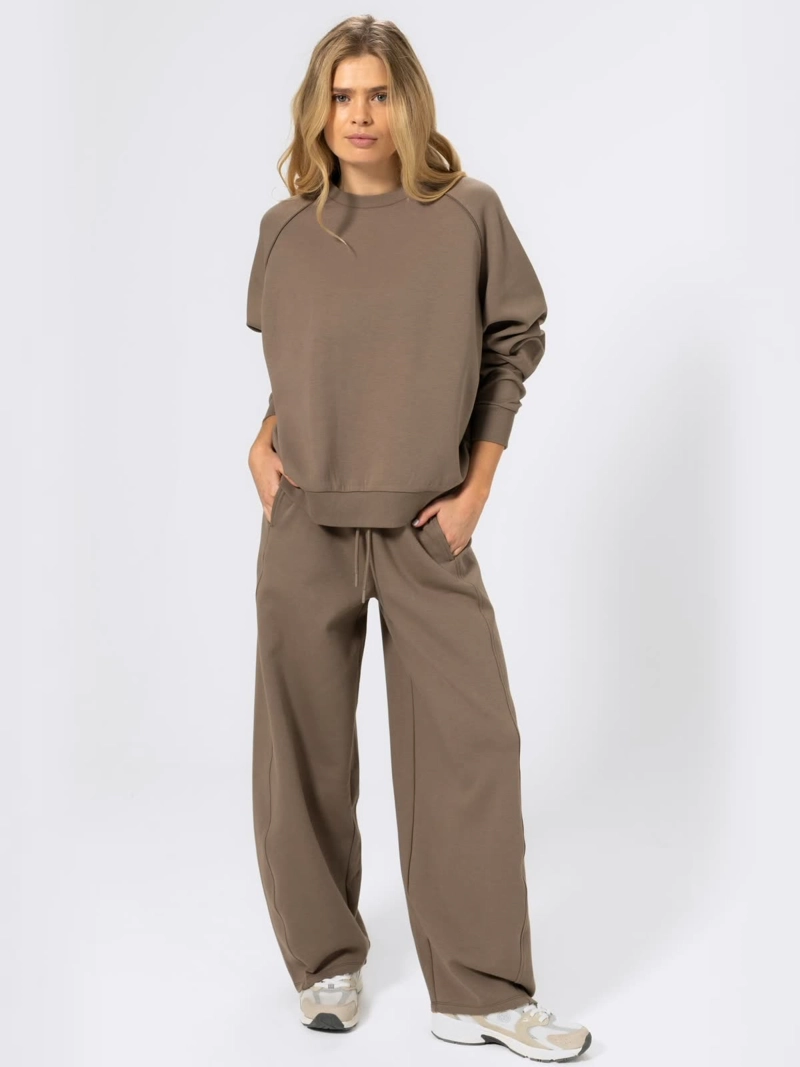 POLERON MUJER BALLOON TAUPE BSOUL - 2