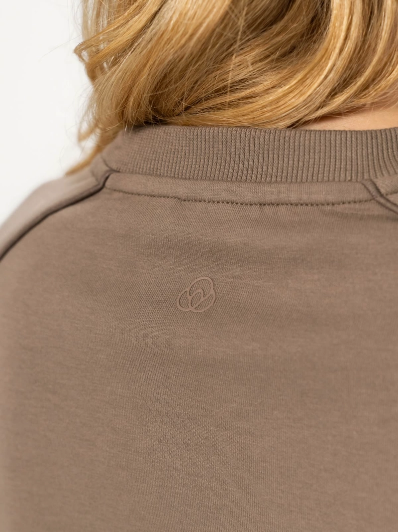 POLERON MUJER BALLOON TAUPE BSOUL - 5