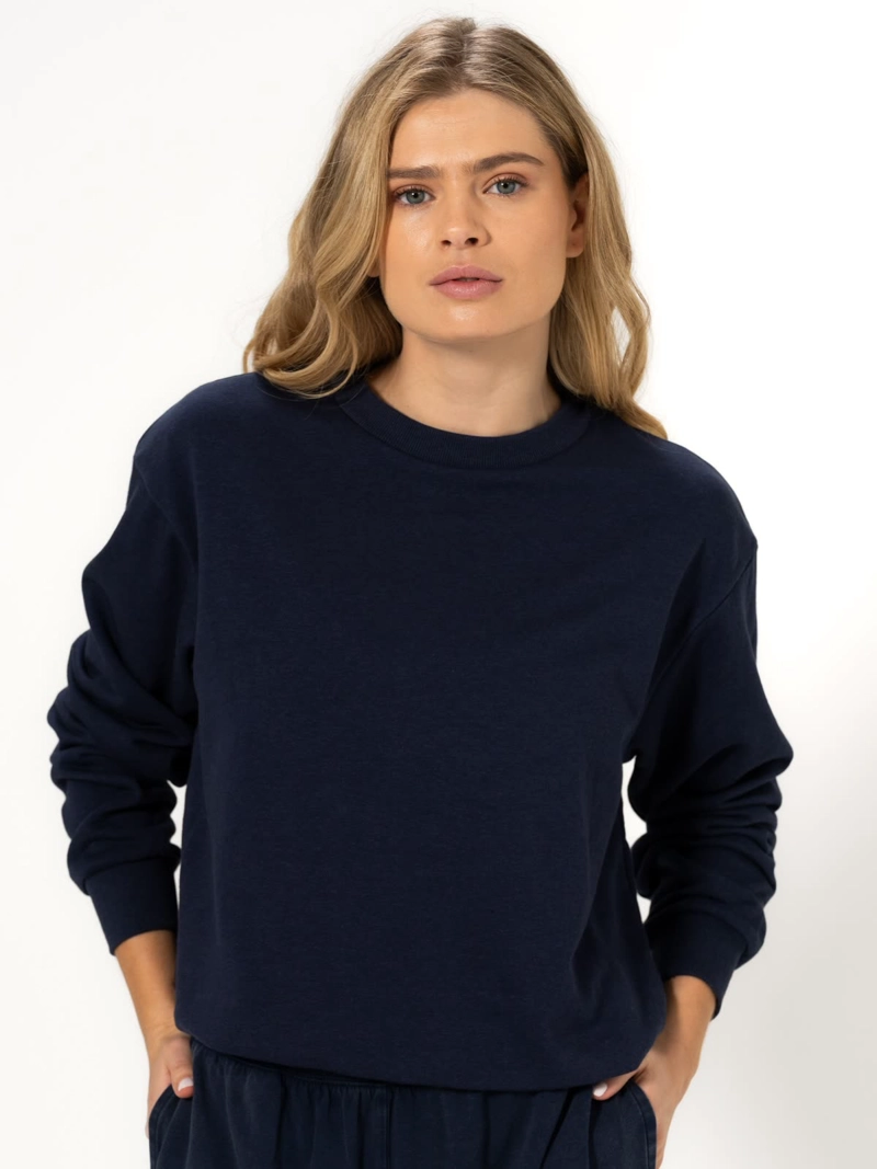 POLERON MUJER SOHO AZUL BSOUL - 1