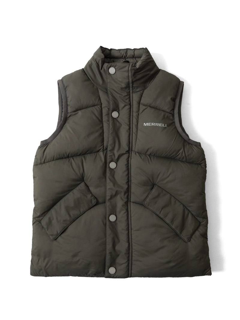 PARKA SIN MANGAS NIÑO PUFFA OLIVA MERRELL - 1