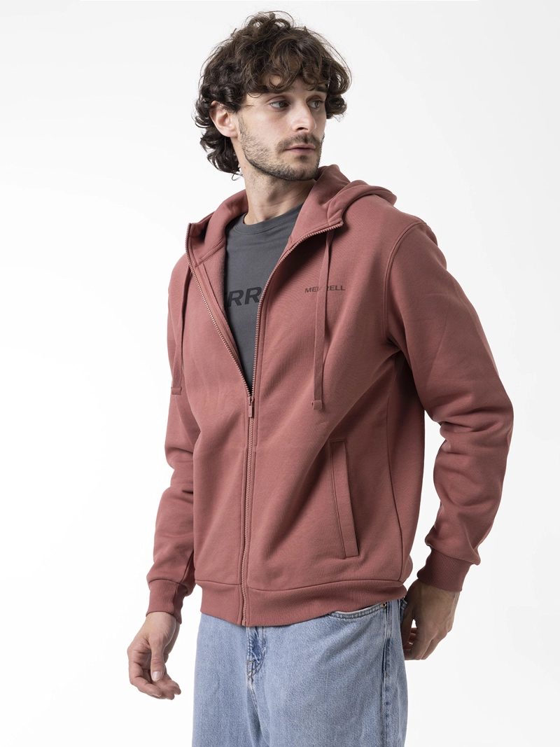 POLERON HOMBRE URBAN HOODIE ROJO MERRELL - 1