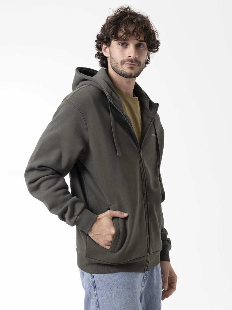 POLERON HOMBRE URBAN HOODIE VERDE MERRELL - 2