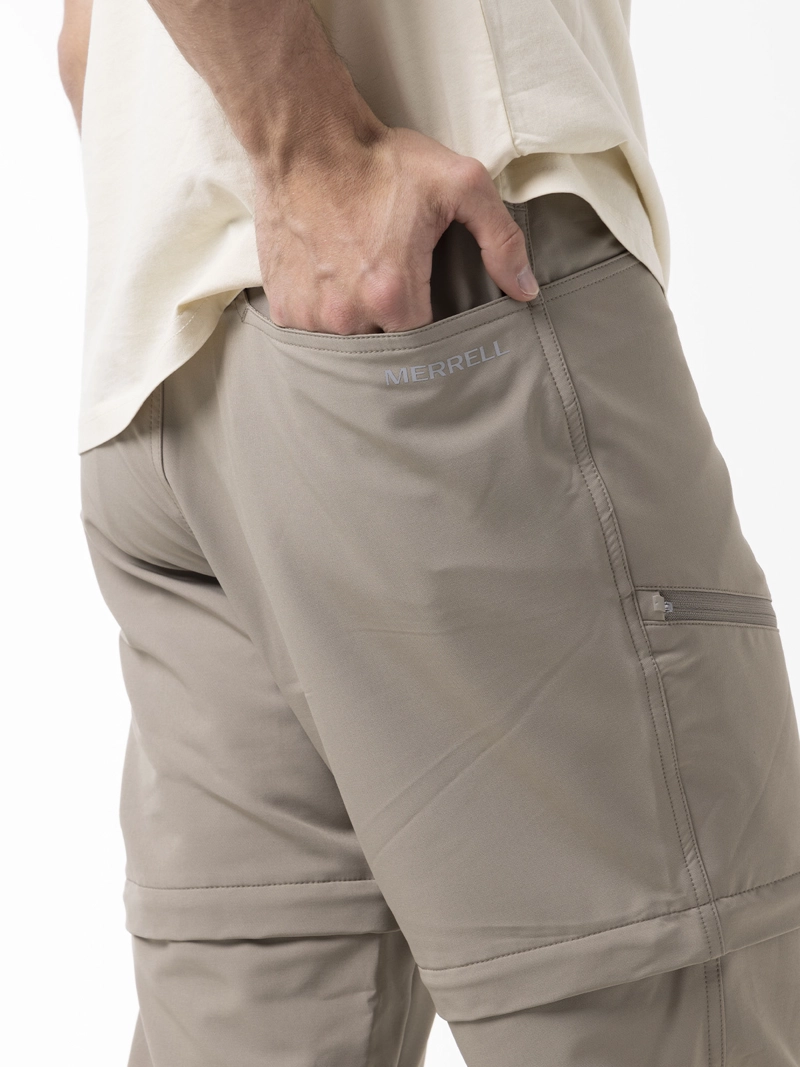 PANTALON HOMBRE 4 WAY SPANDEX BEIGE MERRELL - 5