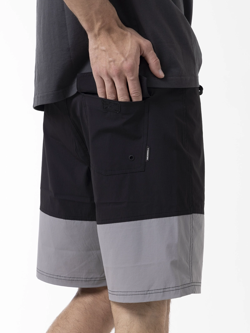 TRAJE DE BAÑO HOMBRE COLORBLOCK NEGRO MERRELL - 4