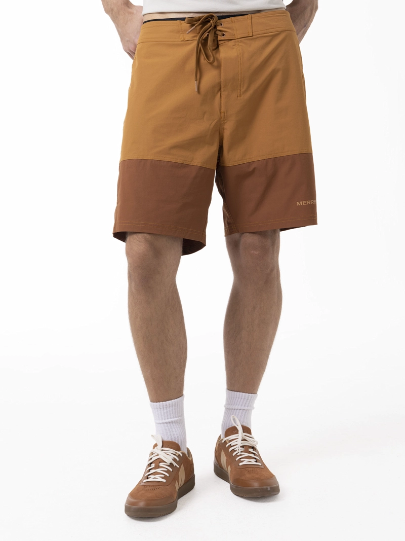 TRAJE DE BAÑO HOMBRE COLORBLOCK NARANJO MERRELL - 1