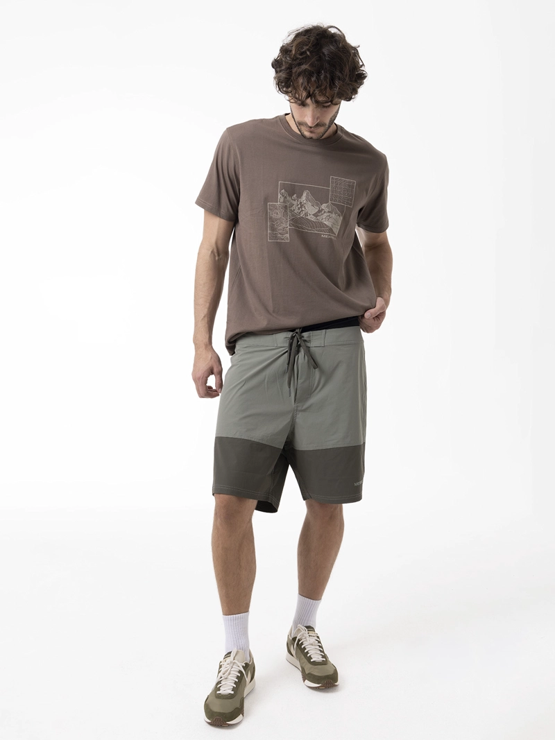 TRAJE DE BAÑO HOMBRE COLORBLOCK VERDE MERRELL - 5