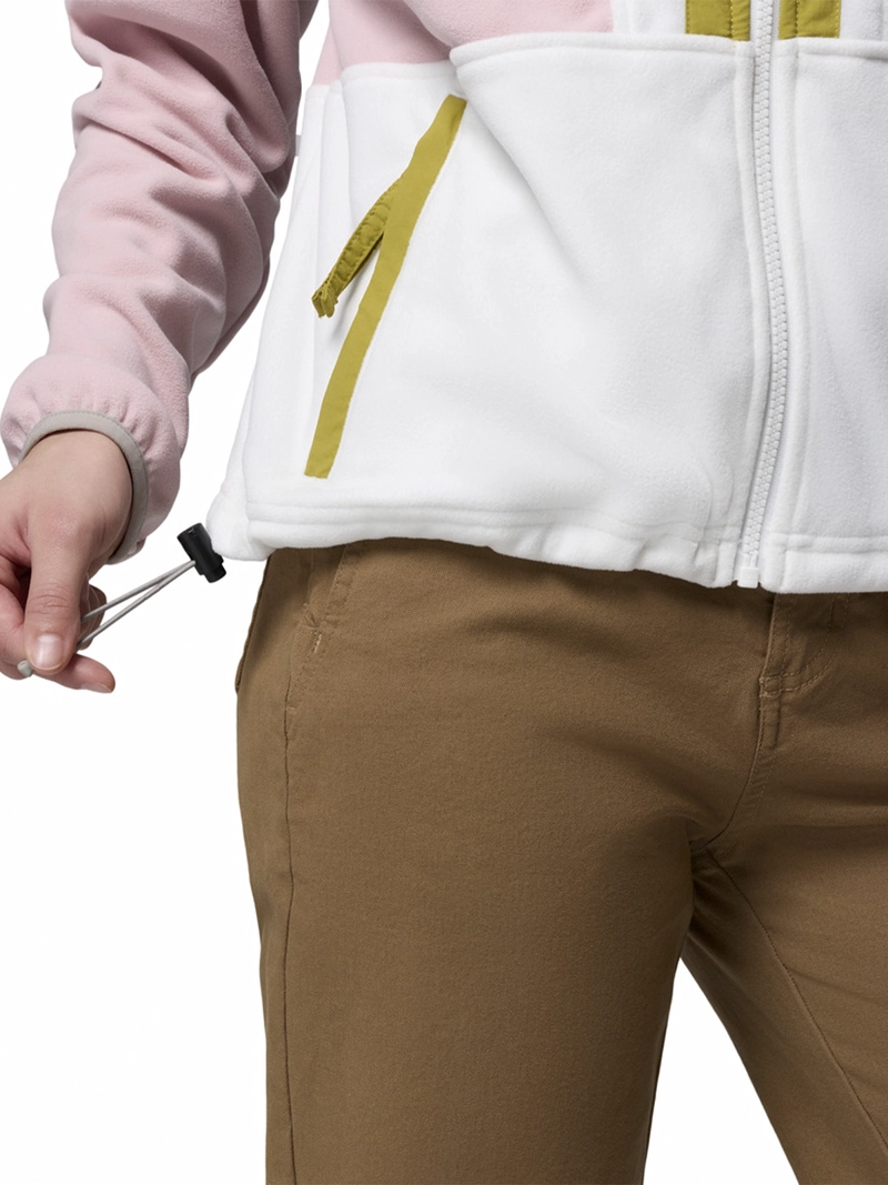 POLAR MUJER BACKBOWL II FULL ZIP ROSADO COLUMBIA - 5