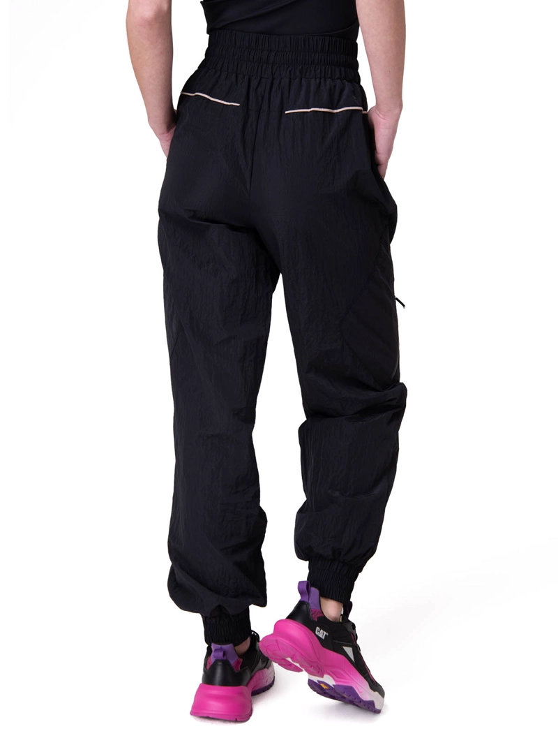 PANTALON MUJER W NYLON RIPSTOP E-WA NEGRO CAT - 2