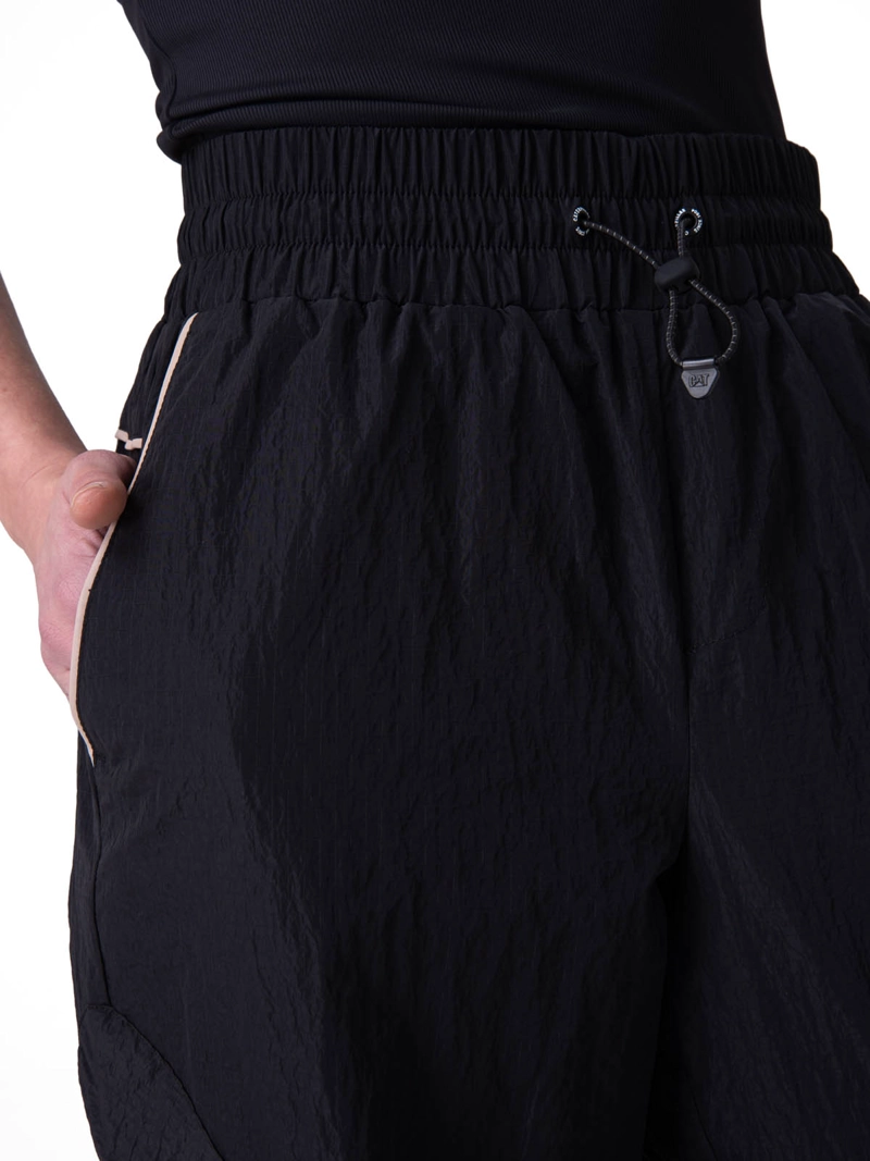 PANTALON MUJER W NYLON RIPSTOP E-WA NEGRO CAT - 4