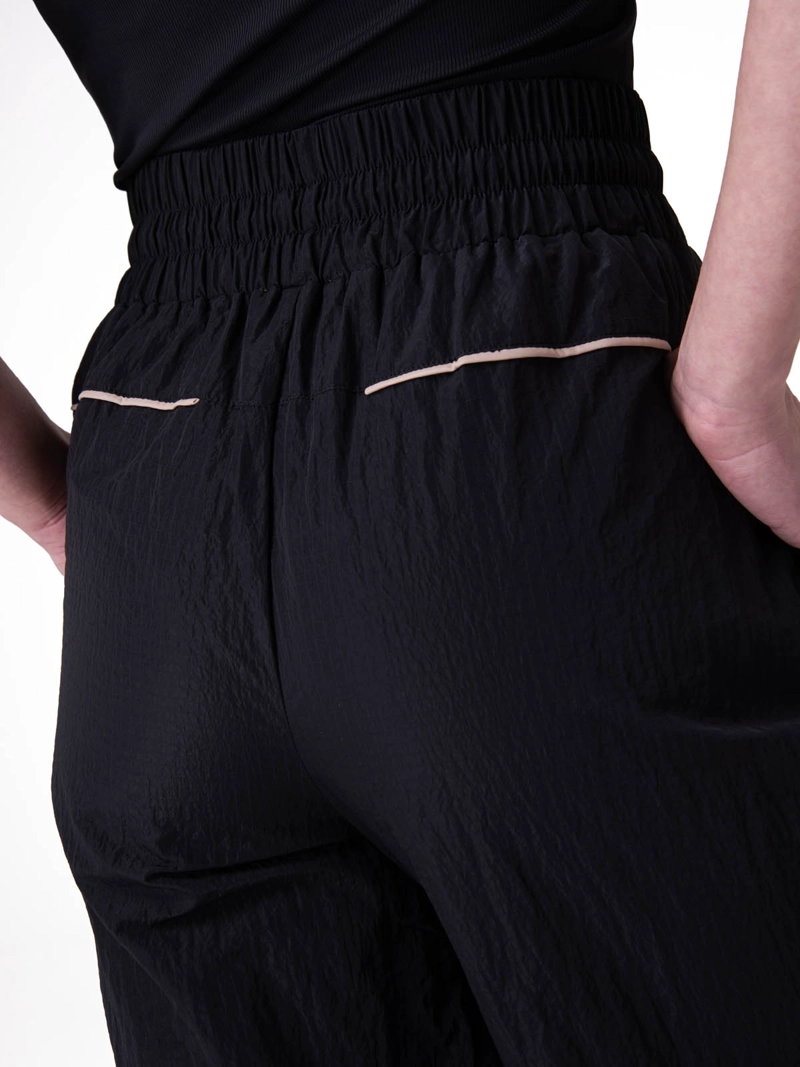 PANTALON MUJER W NYLON RIPSTOP E-WA NEGRO CAT - 6