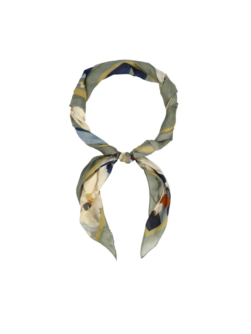 PAÑUELO SEDA MUJER RKF SILK FLORA S MULTICOLOR ROCKFORD - 1