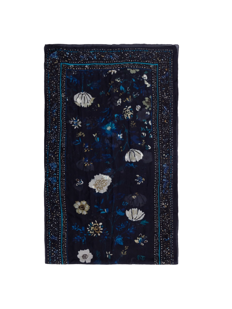 PAÑUELO SEDA MUJER RKF SILK LAURA SCARF AZUL ROCKFORD - 3