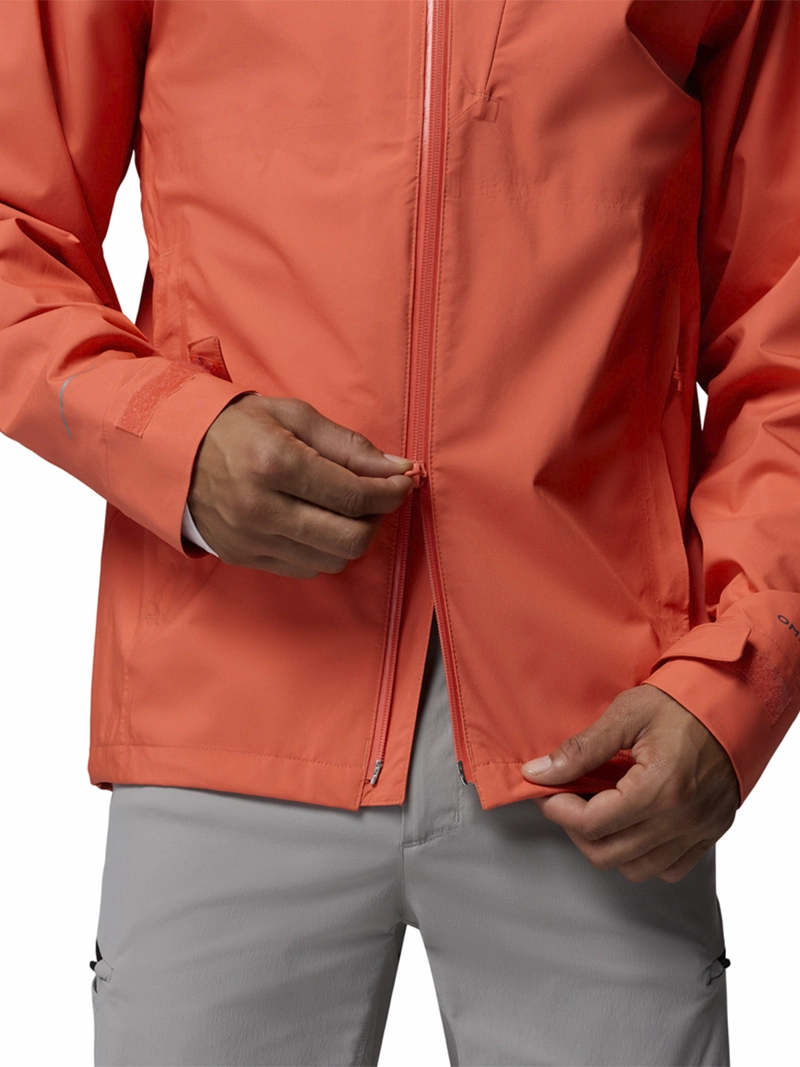 CORTAVIENTO HOMBRE TRAILBORNE 2.5 SHEL NARANJA COLUMBIA - 6