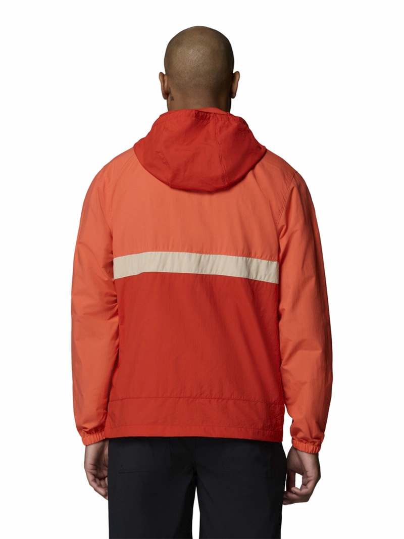 CORTAVIENTO HOMBRE SPIRE VALLEY HOODED NARANJA COLUMBIA - 6