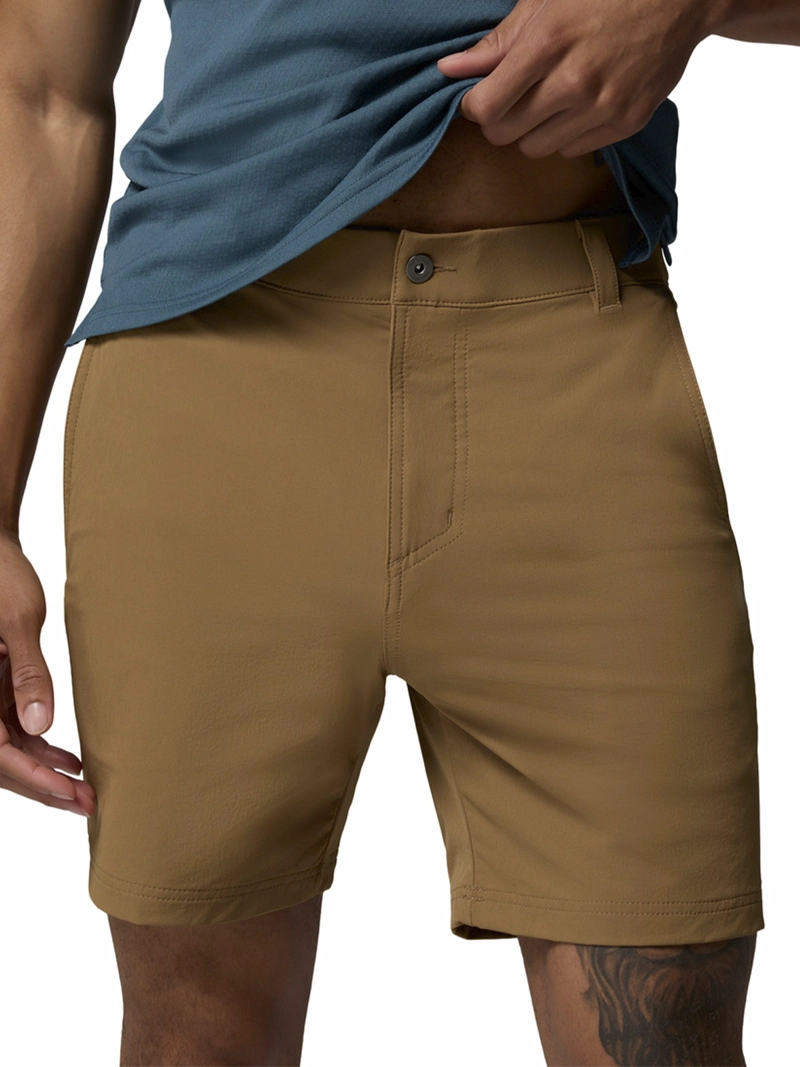 SHORT HOMBRE ROC TECH SHORT CAFE  COLUMBIA - 4