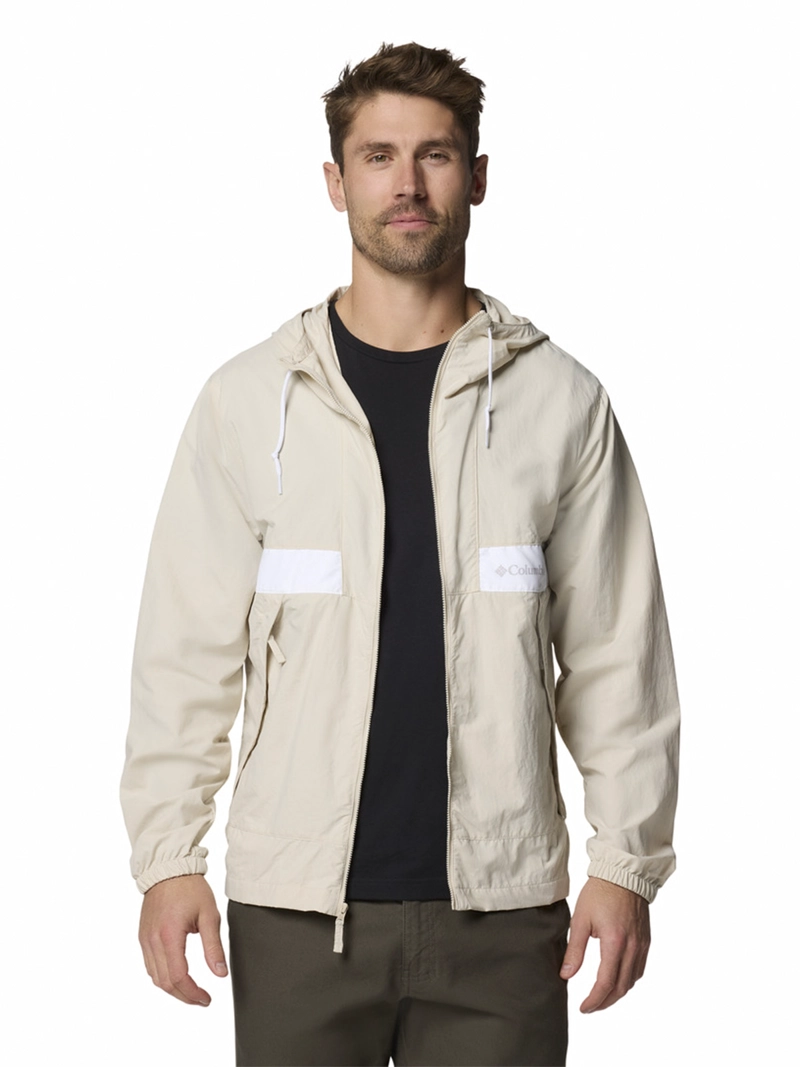 CORTAVIENTO HOMBRE SPIRE VALLEY HOODED GRIS COLUMBIA - 6