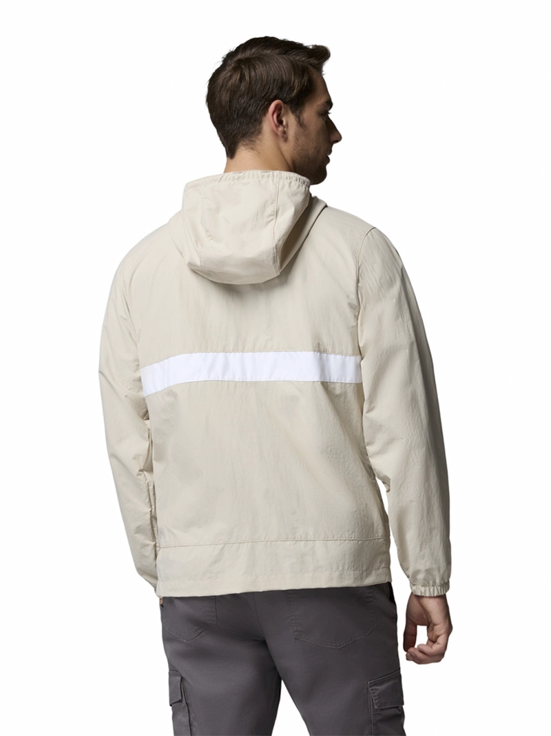 CORTAVIENTO HOMBRE SPIRE VALLEY HOODED GRIS COLUMBIA - 7