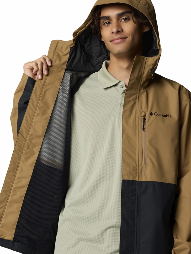 CORTAVIENTO HOMBRE HIKEBOUND II JACKET CAFE  COLUMBIA - 5