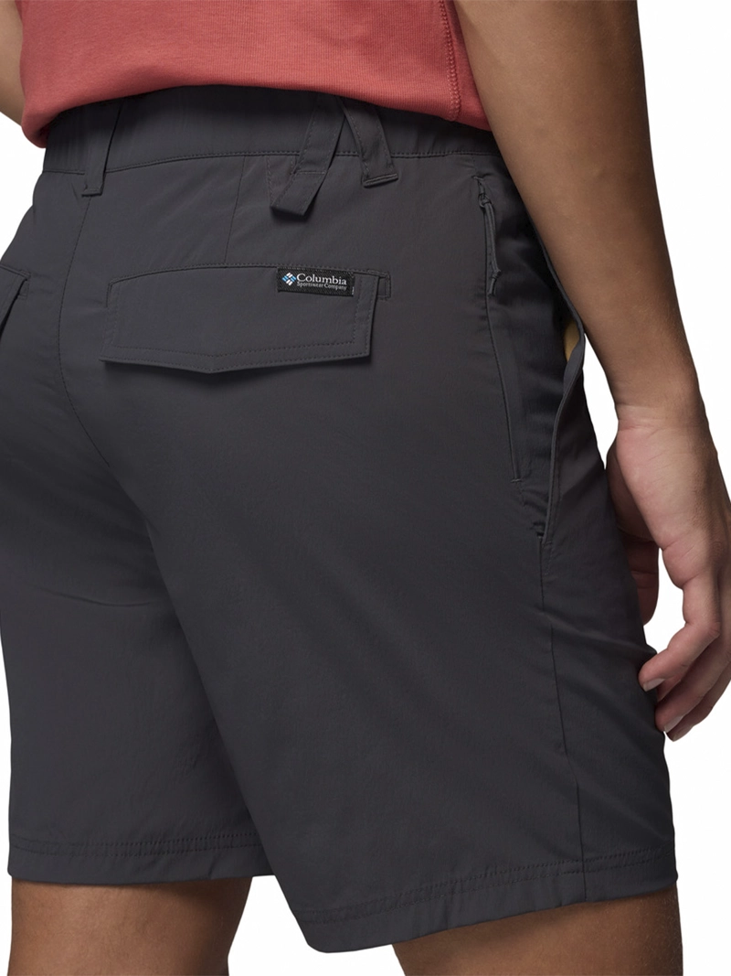 SHORT RECYCLED HOMBRE ROC LITE SHORT GRIS COLUMBIA - 6