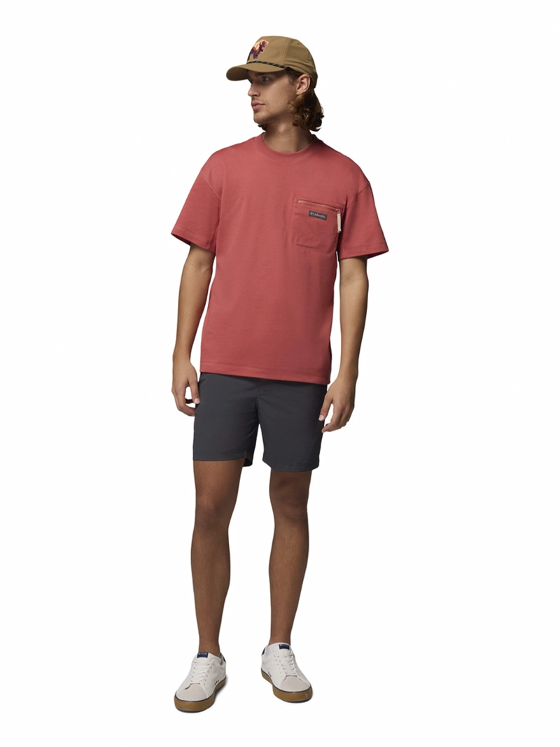 SHORT RECYCLED HOMBRE ROC LITE SHORT GRIS COLUMBIA - 8