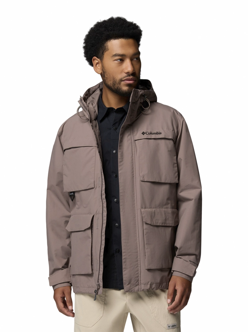 CORTAVIENTO HOMBRE LANDROAMER II JACKET GRIS COLUMBIA - 4
