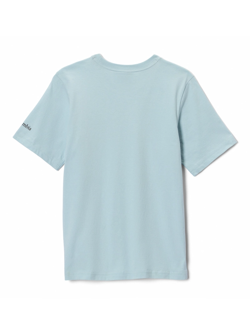POLERA NIÑO VALLEY CREEK II SS CELESTE COLUMBIA - 2