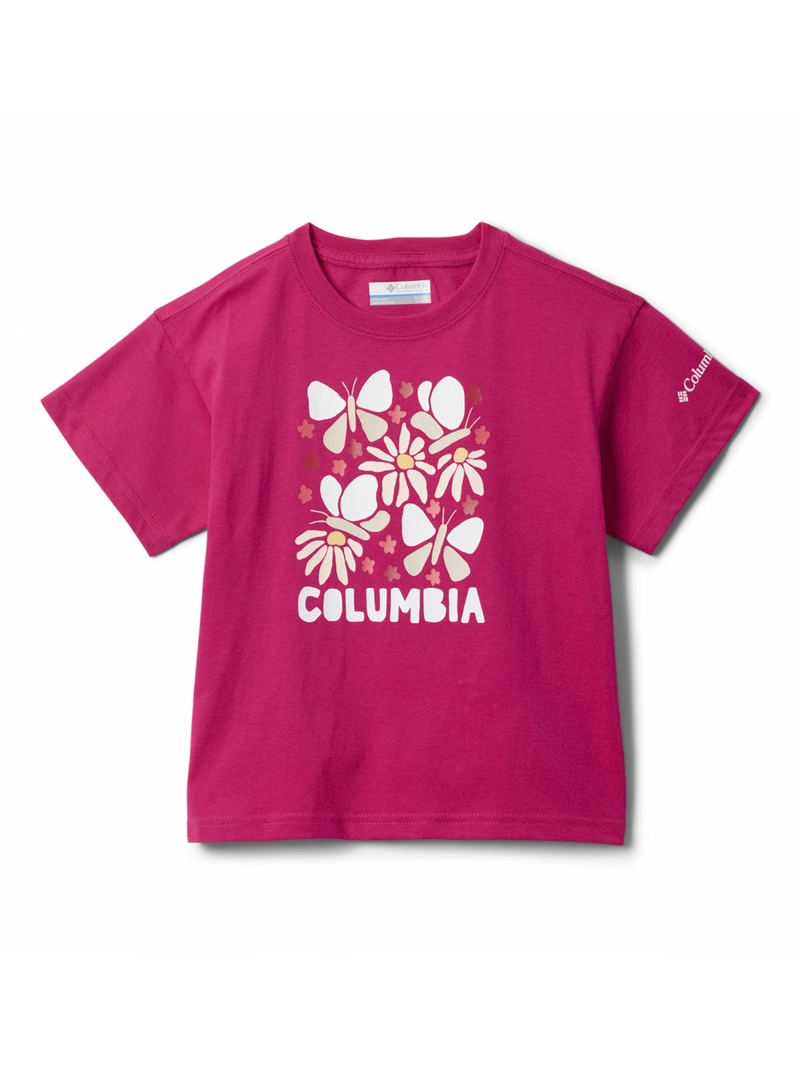 POLERA NINA MISSION LAKE II SS MORADO COLUMBIA - 1