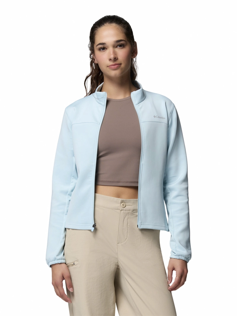 SOFTSHELL MUJER SLOAN CREST SPACER CELESTE COLUMBIA - 4
