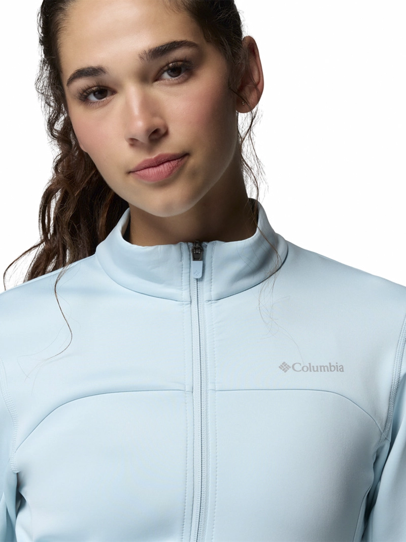 SOFTSHELL MUJER SLOAN CREST SPACER CELESTE COLUMBIA - 5