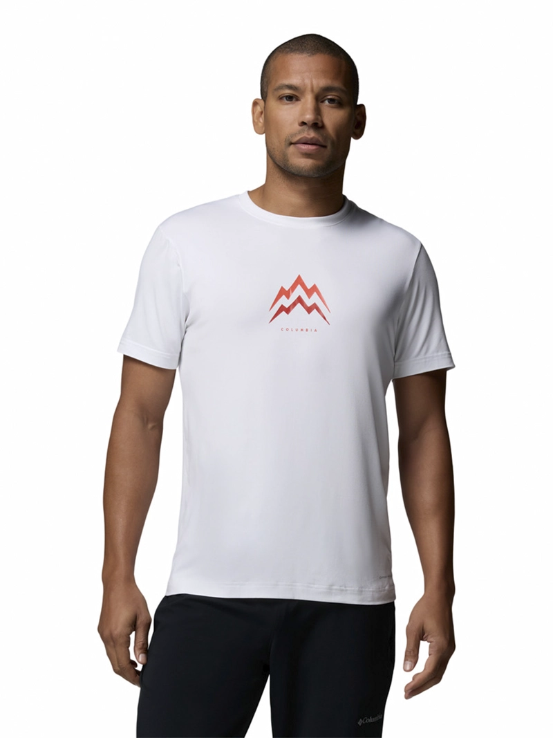 POLERA RECYCLED HOMBRE PARSONS POINT SS BLANCO COLUMBIA XL