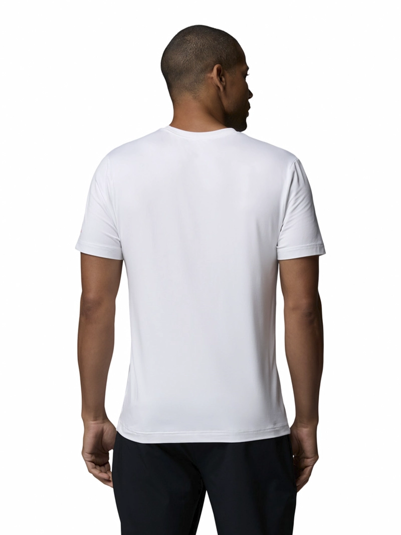 POLERA RECYCLED HOMBRE PARSONS POINT SS BLANCO COLUMBIA - 5