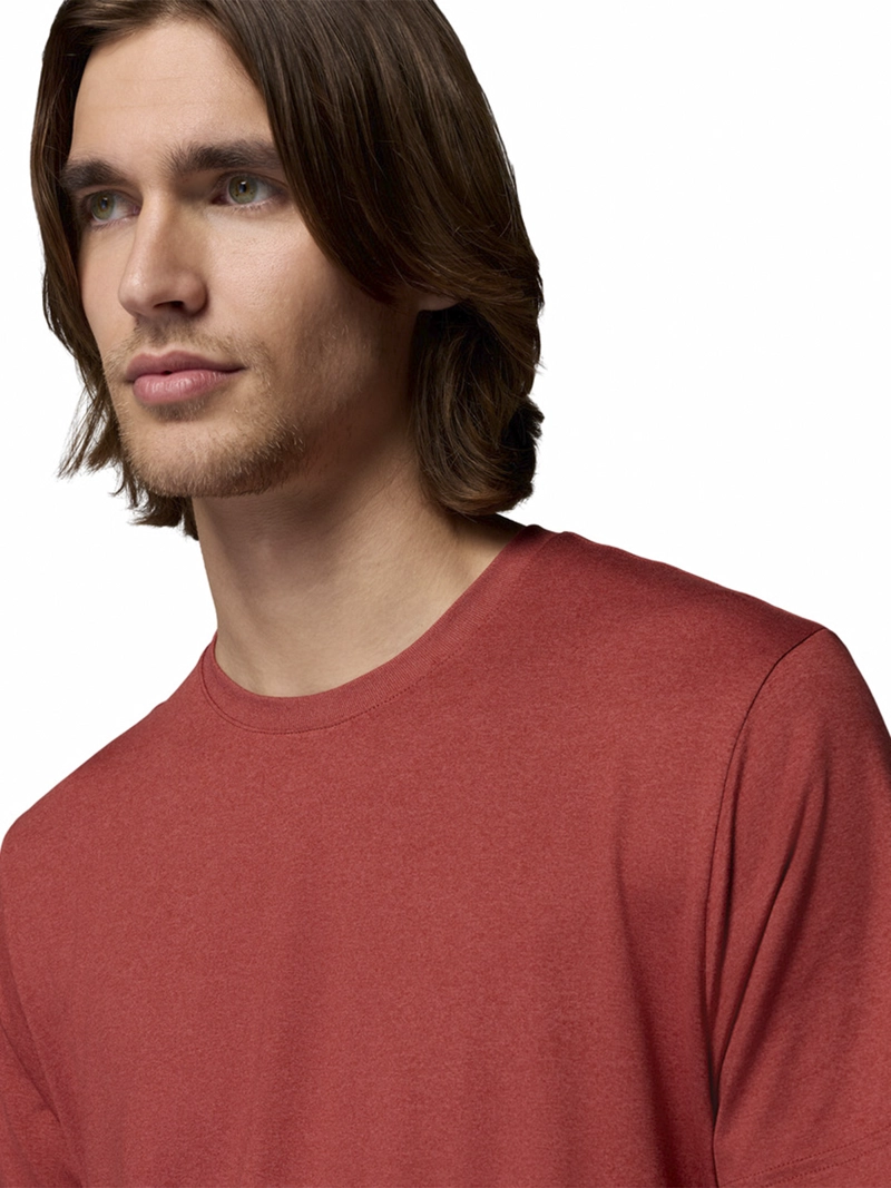 POLERA RECYCLED HOMBRE PARSONS POINT SS ROJO COLUMBIA - 4
