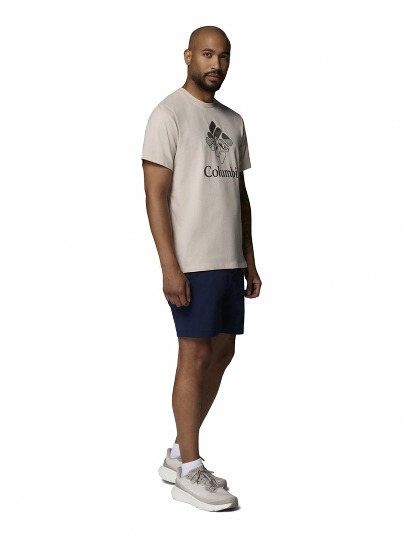 POLERA HOMBRE SEASONAL GRAPHIC T GRIS COLUMBIA - 6