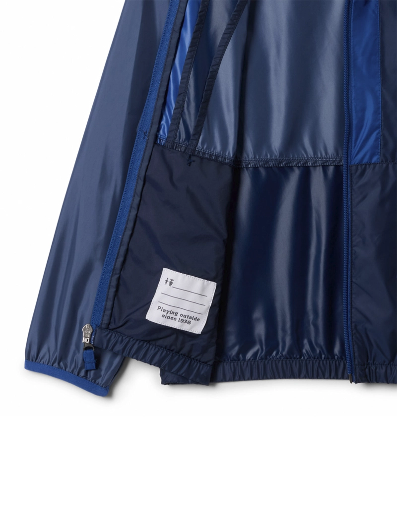CORTAVIENTO INFANTIL BACK BOWL II HOODED AZUL COLUMBIA - 2