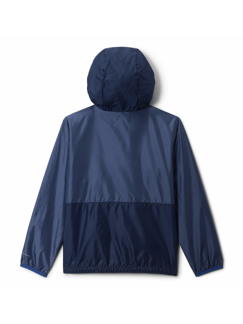 CORTAVIENTO INFANTIL BACK BOWL II HOODED AZUL COLUMBIA - 4