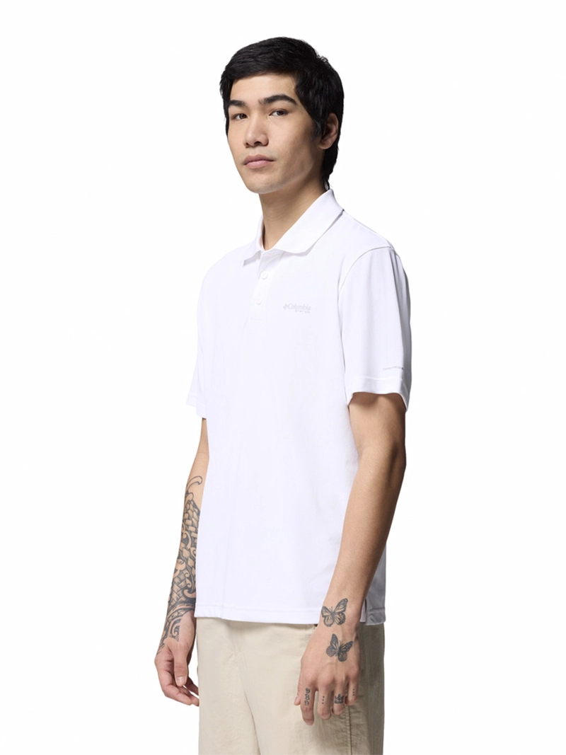 POLERA HOMBRE FREEZER POLO BLANCO COLUMBIA - 2