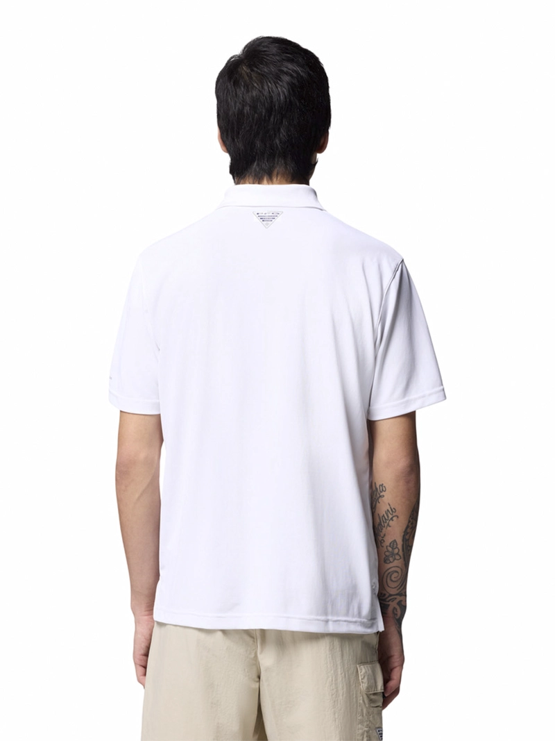POLERA HOMBRE FREEZER POLO BLANCO COLUMBIA - 5