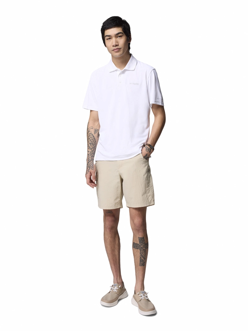 POLERA HOMBRE FREEZER POLO BLANCO COLUMBIA - 6