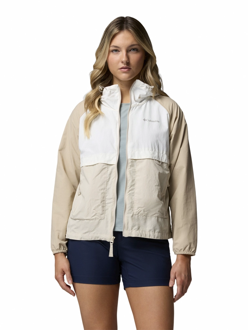 CORTAVIENTO MUJER SPIRE VALLEY WIND GRIS COLUMBIA - 4