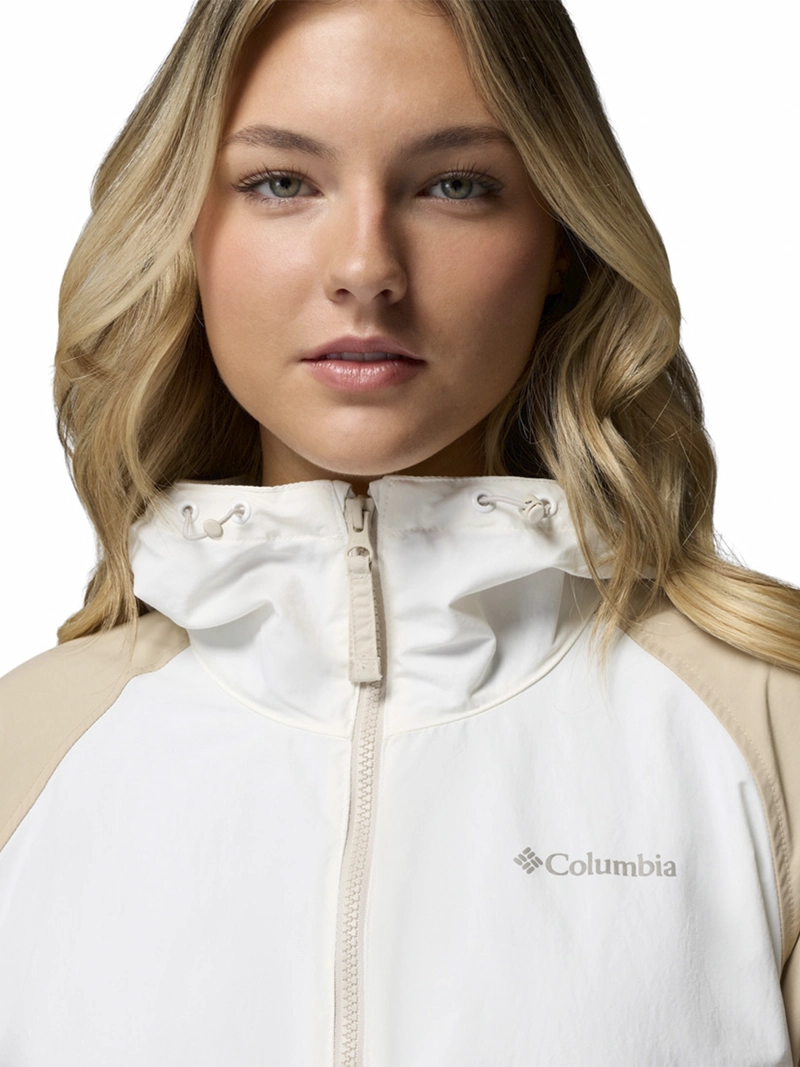 CORTAVIENTO MUJER SPIRE VALLEY WIND GRIS COLUMBIA - 5