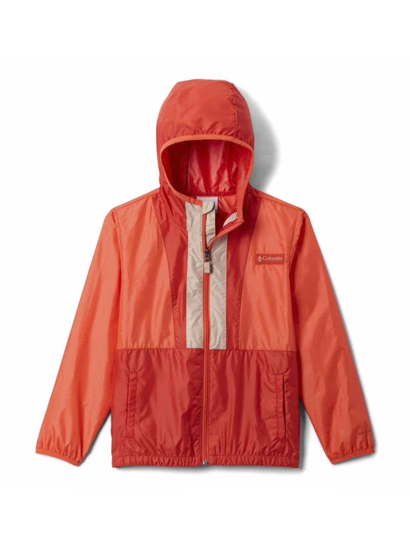 CORTAVIENTO INFANTIL BACK BOWL II HOODED NARANJA COLUMBIA - 1