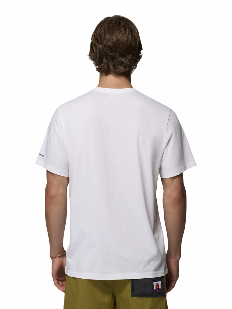 POLERA HOMBRE PFG SHIELD SS BLANCO COLUMBIA - 5