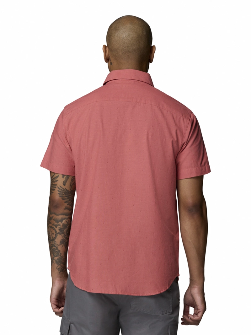 CAMISA HOMBRE RAPID RIVERS NOVELTY ROJO COLUMBIA - 5