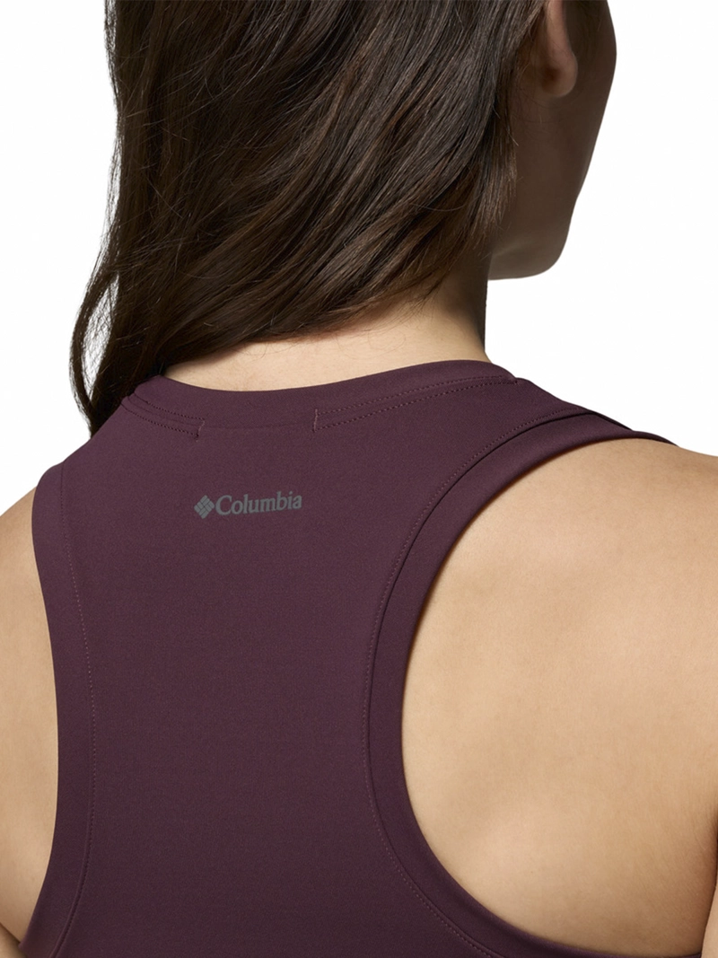 POLERA SIN MANGAS MUJER LONERIDGE TANK MORADO COLUMBIA - 5