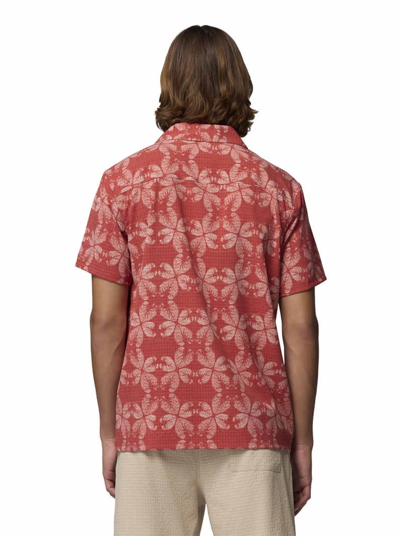 CAMISA HOMBRE UTILIZER PRINT SHIRT ROJO COLUMBIA - 7