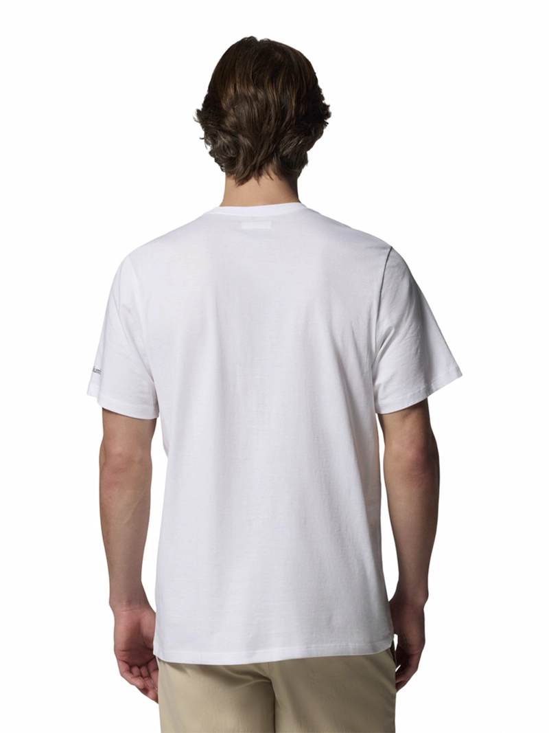 POLERA HOMBRE SEASONAL GRAPHIC T BLANCO COLUMBIA - 5