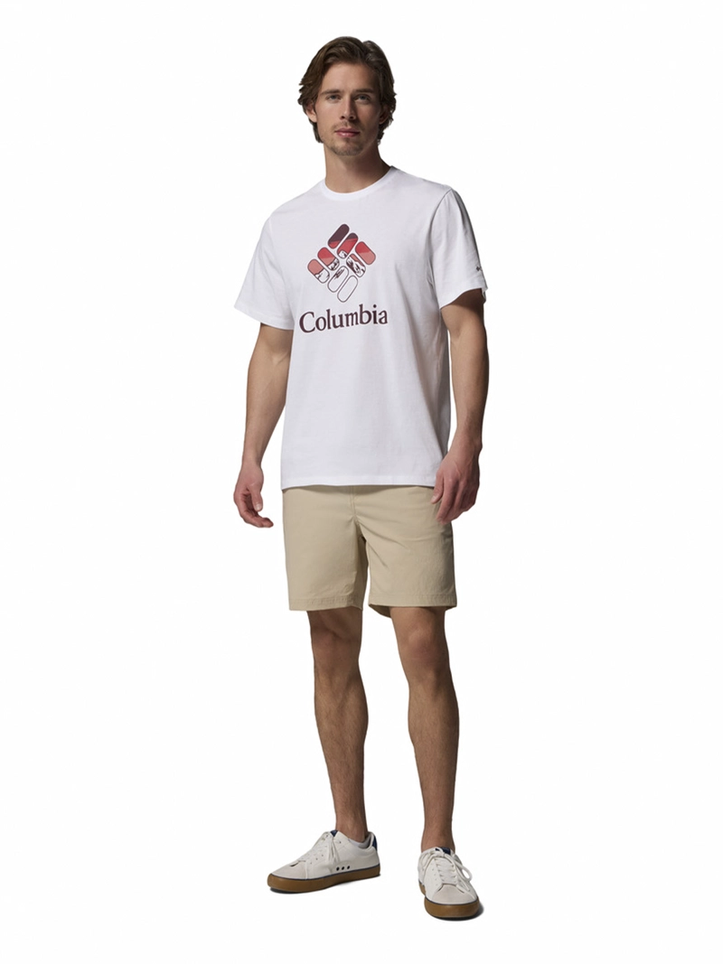POLERA HOMBRE SEASONAL GRAPHIC T BLANCO COLUMBIA - 6