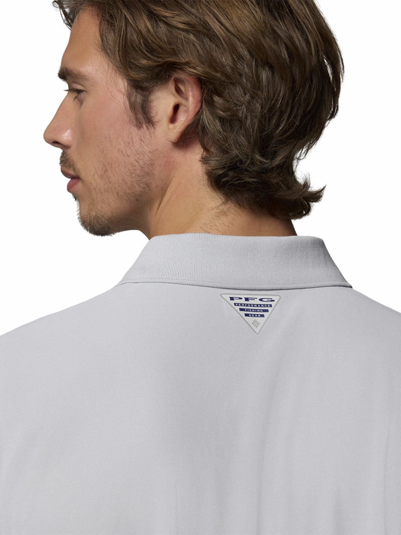 POLERA HOMBRE FREEZER POLO GRIS COLUMBIA - 5