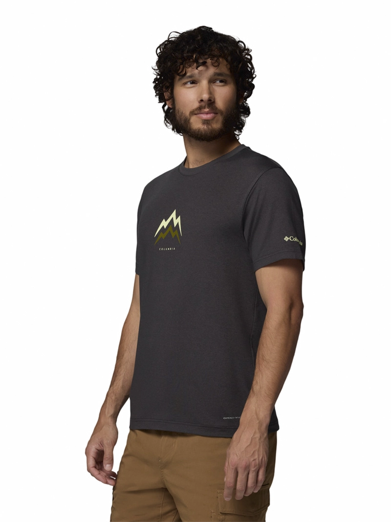 POLERA RECYCLED HOMBRE PARSONS POINT SS NEGRO COLUMBIA - 2